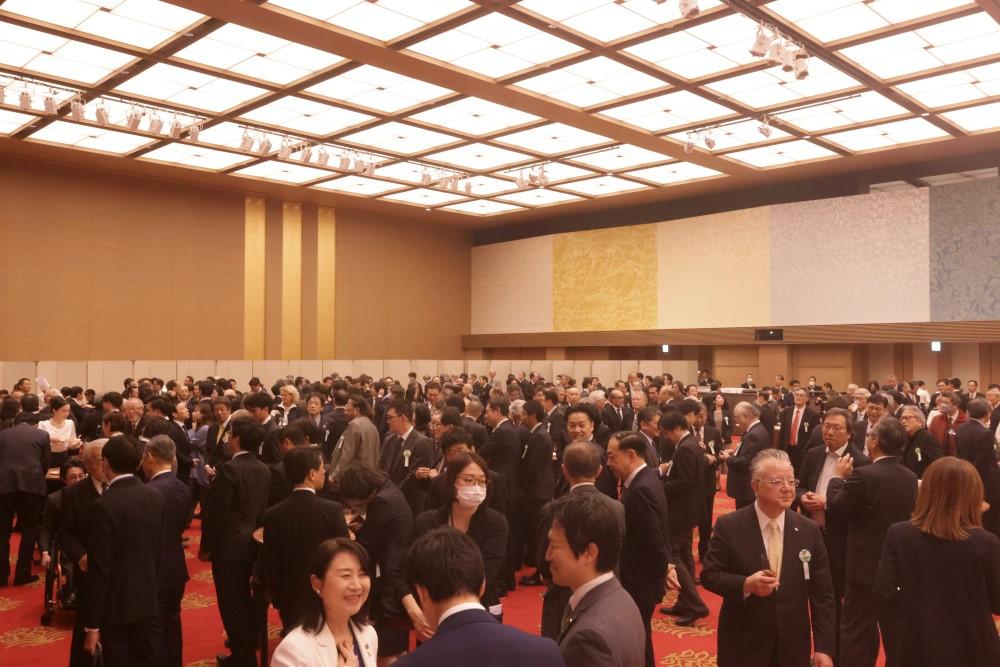 新年互礼会会場全景